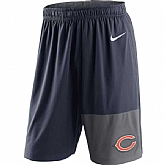 Men's Nike Chicago Bears Navy NFL Shorts FengYun